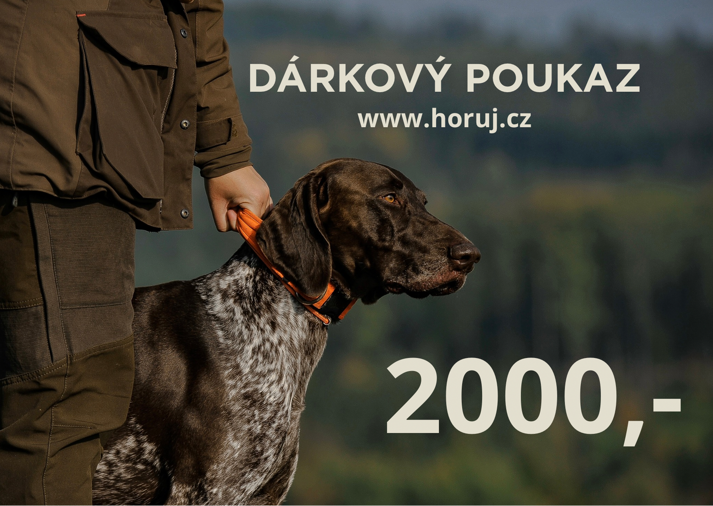 Dárkový poukaz HORUJ