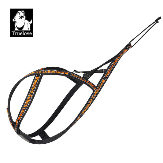 Tažný Postroj Truelove - černý/oranžový