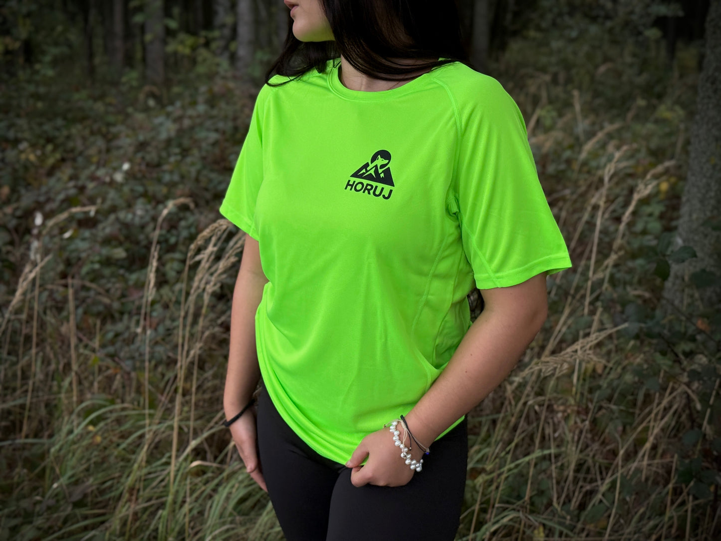 HORUJ Active Neon tričko - zelené